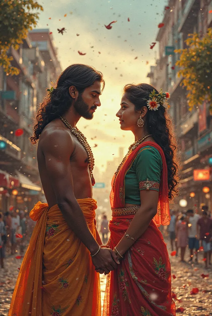 Retelling in a Different Setting – Rewrite the story of Radha and Krishna but set it in modern times. How would their love transcend the challenges of the contemporary world?