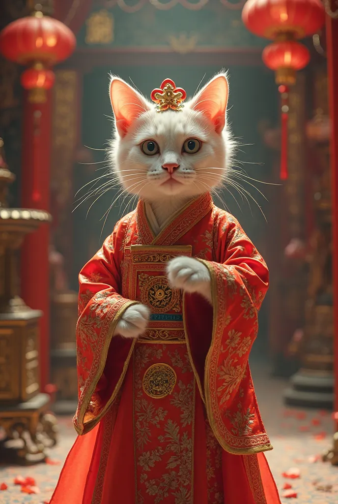 Peking Opera Cat