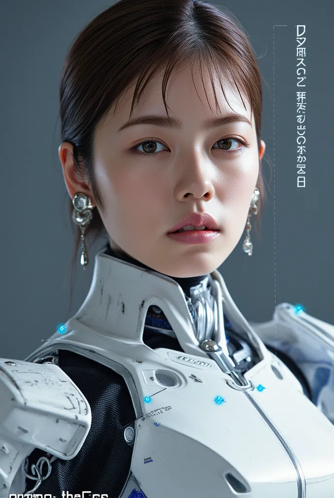 android girl blueprint, (masterpiece:1.2,  excellent quality, Mirror-like, cinematic experience, photorealistic:2.0, RAW photo:2.0, very detailed), 8k, wallpaper, (Use holograms to display blueprints:2.0), (beautiful woman:2.0), Female Cyborg, white metal ...