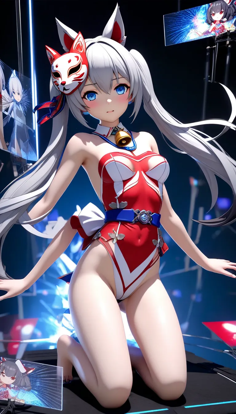 all back。all back、Delisa Apocalis、Teresa Apocalypse、Collapse Academy、Teresa ApocalypseはCollapse Academyのキャラクター、Honkai Impact 3、Honkai Impact 3のキャラクター、Cross Weapon Bigger Than Your Height。 Silver Hair、 lolicon、 small tits、 Lolita、long hair caught in a hole、...