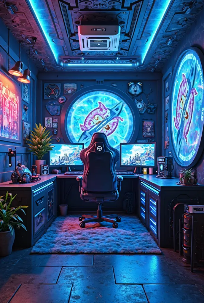 Create a room like that of ninja the champion of Fornite 