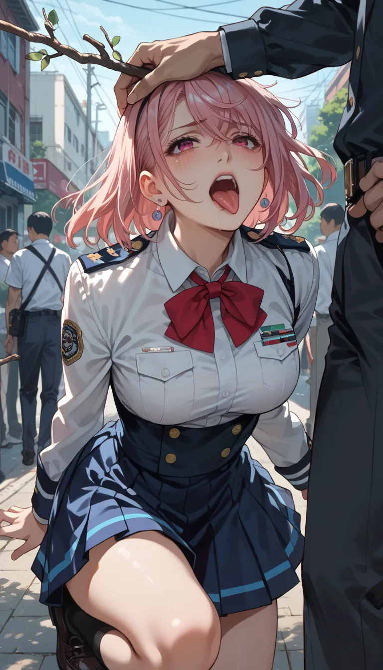   rape,Momose Momose,rape,uniform,stick out your tongue,.