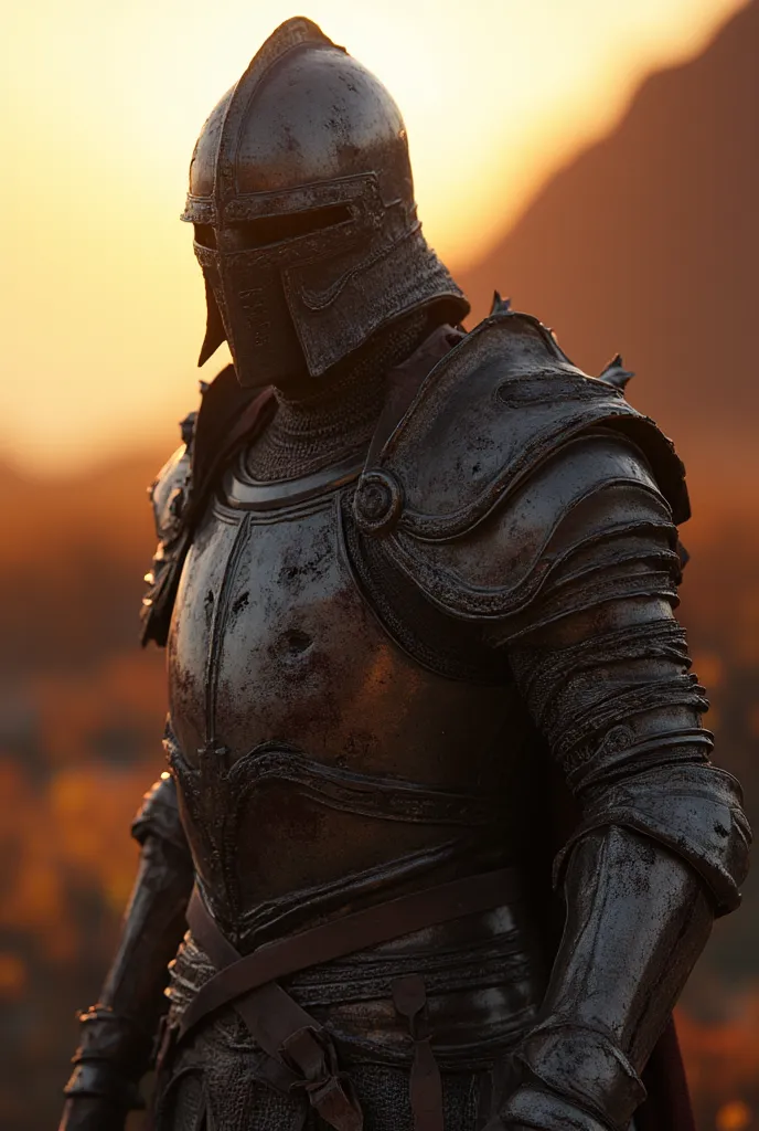 (Real:1.2), Masterpiece, (Best Quality), (Ultra Realistic), Sharp Focus, Top Quality, 1 Man, Wearing a Closed Knight Helmet, Armor Gleaming in the Sun, Photorealistic, Bloodied Body, (Accurate Anatomy), Ultra High Quality, Ultra High Realistic Quality, Kni...