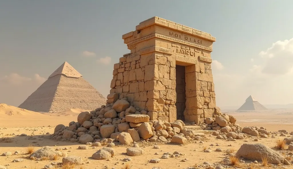 BUT HIS HERM, MADE OF CHEAP STONES AND WEAK FOUNDATIONS, ALSO SYMBOLIZED THE DECLINE OF PYRAMID CONSTRUCTION IN EGYPT.