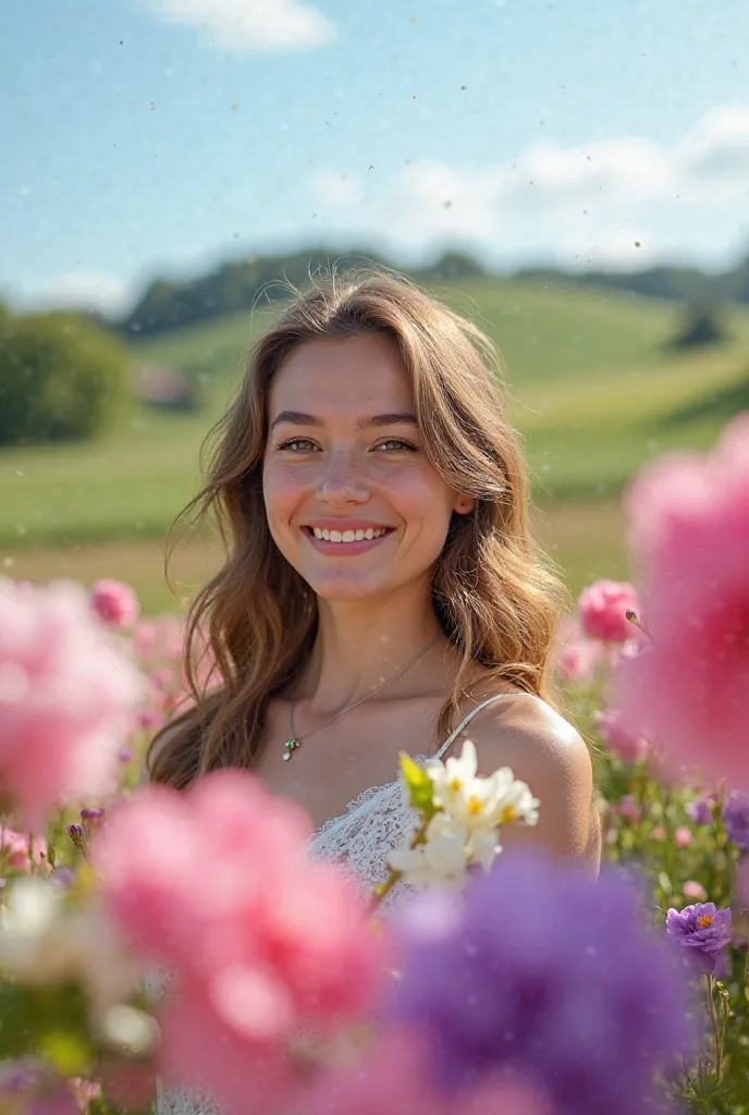 March 8 photo T.Olya and the flowers are beautiful and lots of flowers