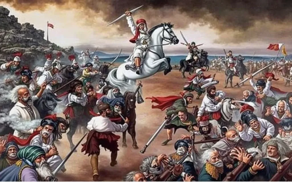 Albanians who rebelled against the Ottomans in the 18th century