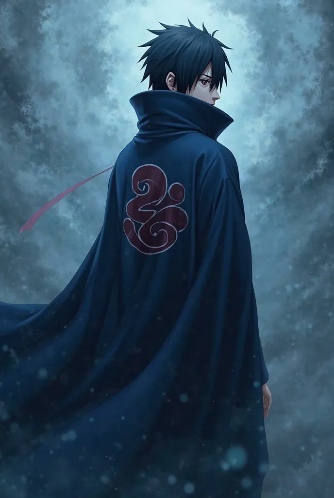 Obito in blue akatsuki dress 