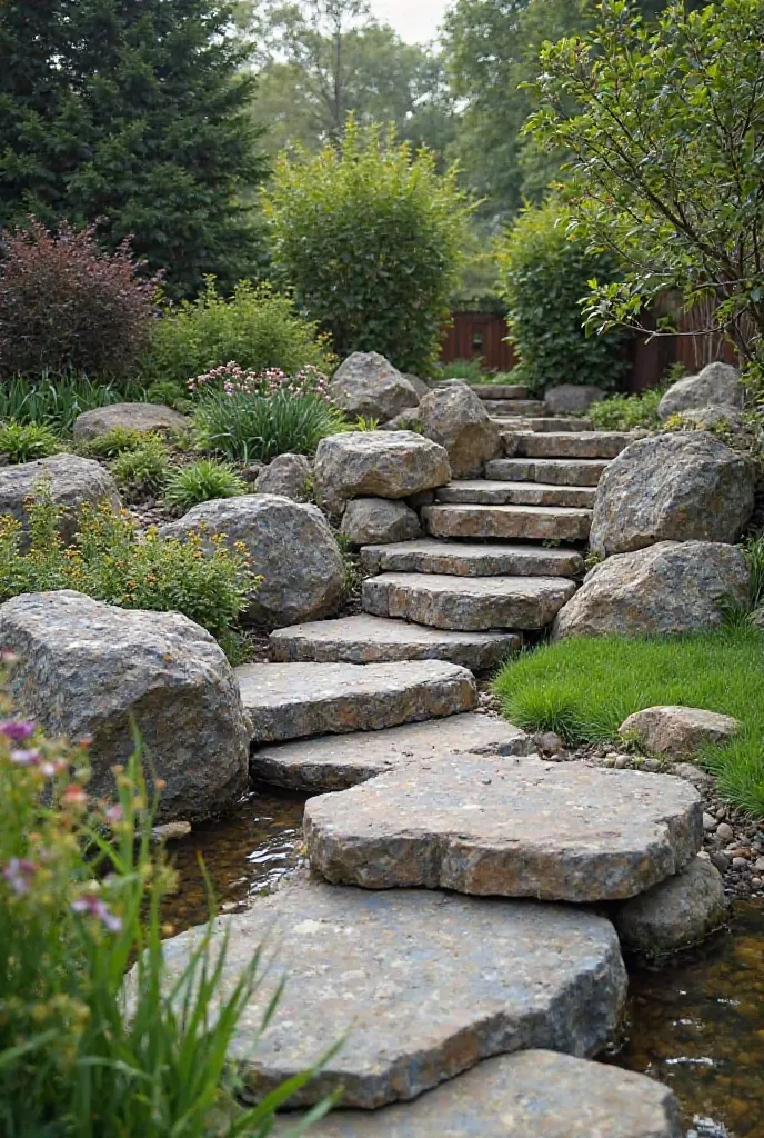 Transform Your Outdoor Space with Stunning Rock Landscaping like garden design. 