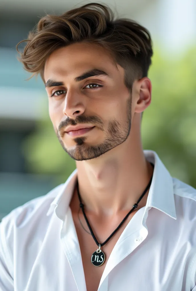 Raw image 8K, best quality, masterpiece, ultra high resolution, film grain, film, handsome young man, looking at viewer, natural skin texture, big and realistic eyes, full lips, thick lips, (makeup), short to medium length hair, hair close to the hairline,...