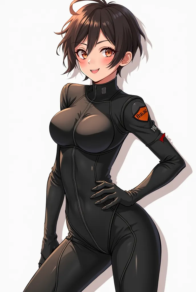 Similar to Call of Duty Elben's cute female agent wearing no clothes alone against me mock-style anime