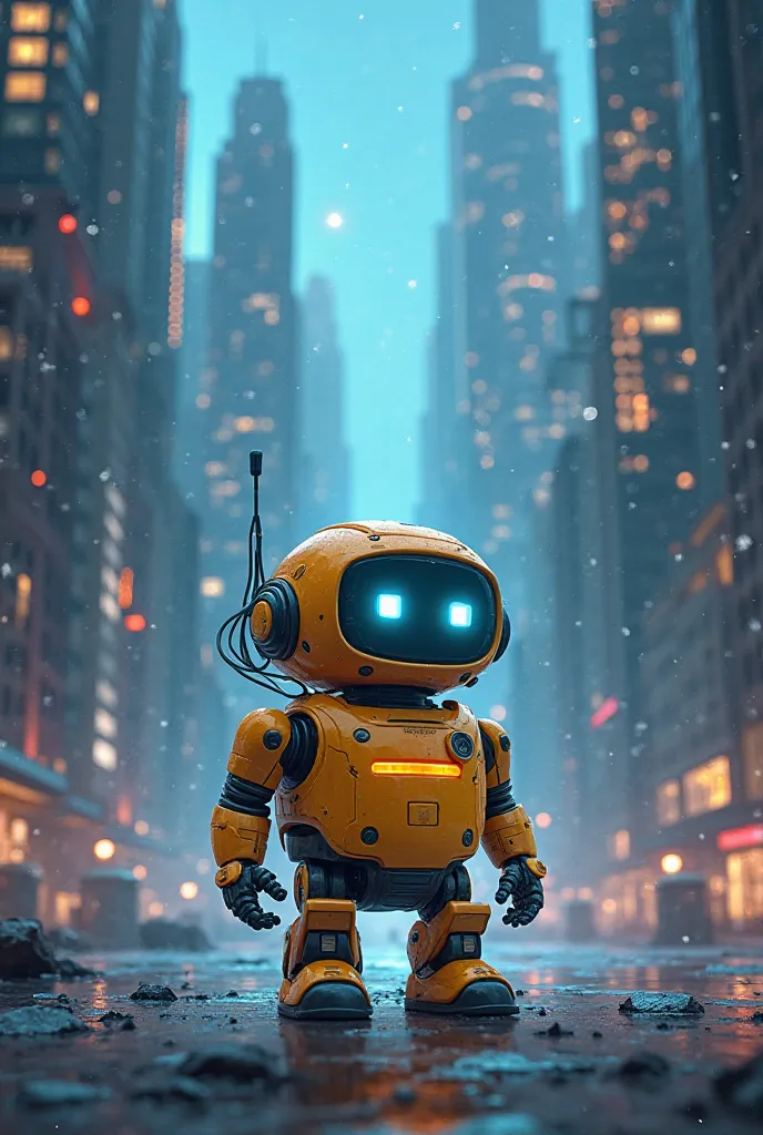 

Title: Spark – The Tiny Robot’s Big Dream

In a futuristic city filled with towering skyscrapers and flying cars, a tiny maintenance robot named Spark dreamed of becoming an explorer. While other robots followed their programmed tasks, Spark longed to se...