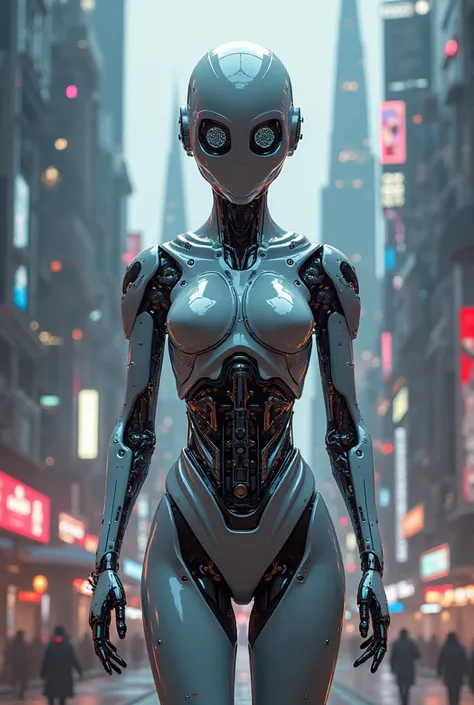 human robot futuristc