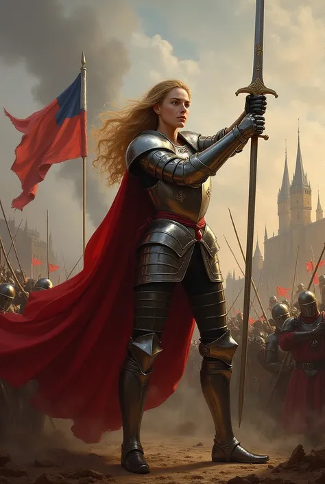 give me an image of what Jeanne d'Arc would be like, Délivrance d'Orléans today