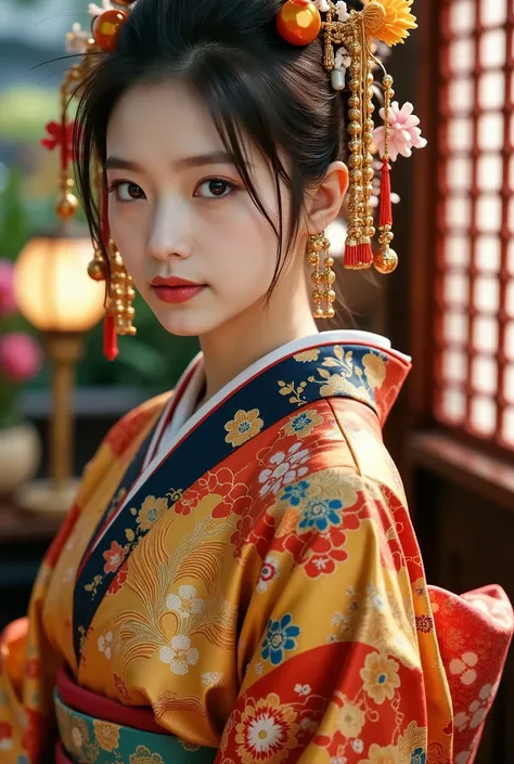(Very detailed, score 9, score 8 up, score 7 up, very detailed, detailed, sharp sharp, 8K UHD), Realistic full-body photo of a petite and very young Japanese woman, detailed facial depiction, detailed eye depiction, large eyes with double eyelids, thick li...