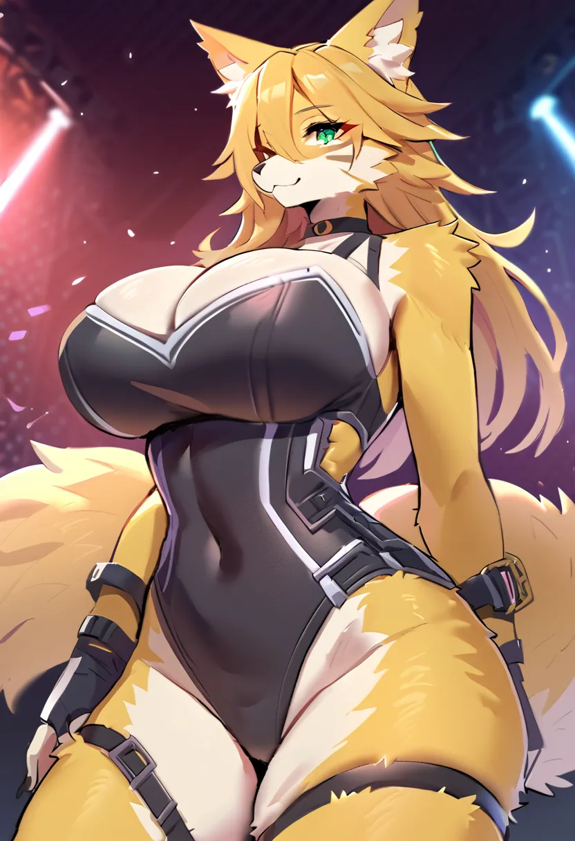 (top quality, best quality, by Sollyz, High-quality illustrations, masterpiece, perfect artwork, cinematic light and shading, 16k, 1080p, uploaded on e621)(kemono, furry, anthro, alone), 1 larger female, (very detailed body, face, tail, arms, hands, legs, ...