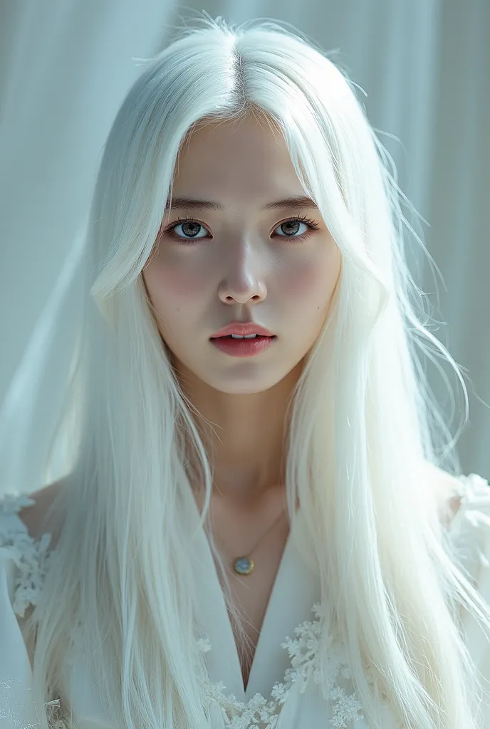 white hair