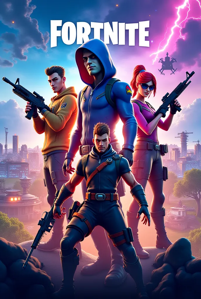 Affiche de films fortnite 