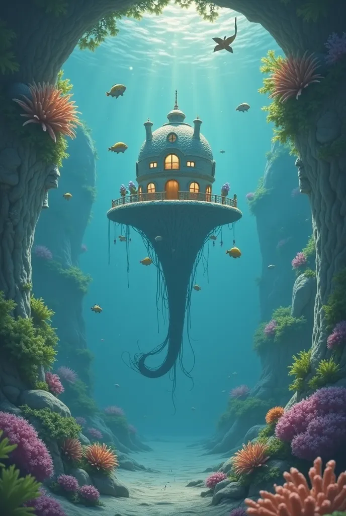 House at the bottom of the sea