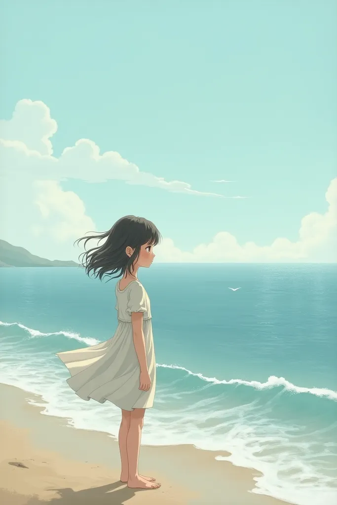 girl near the sea