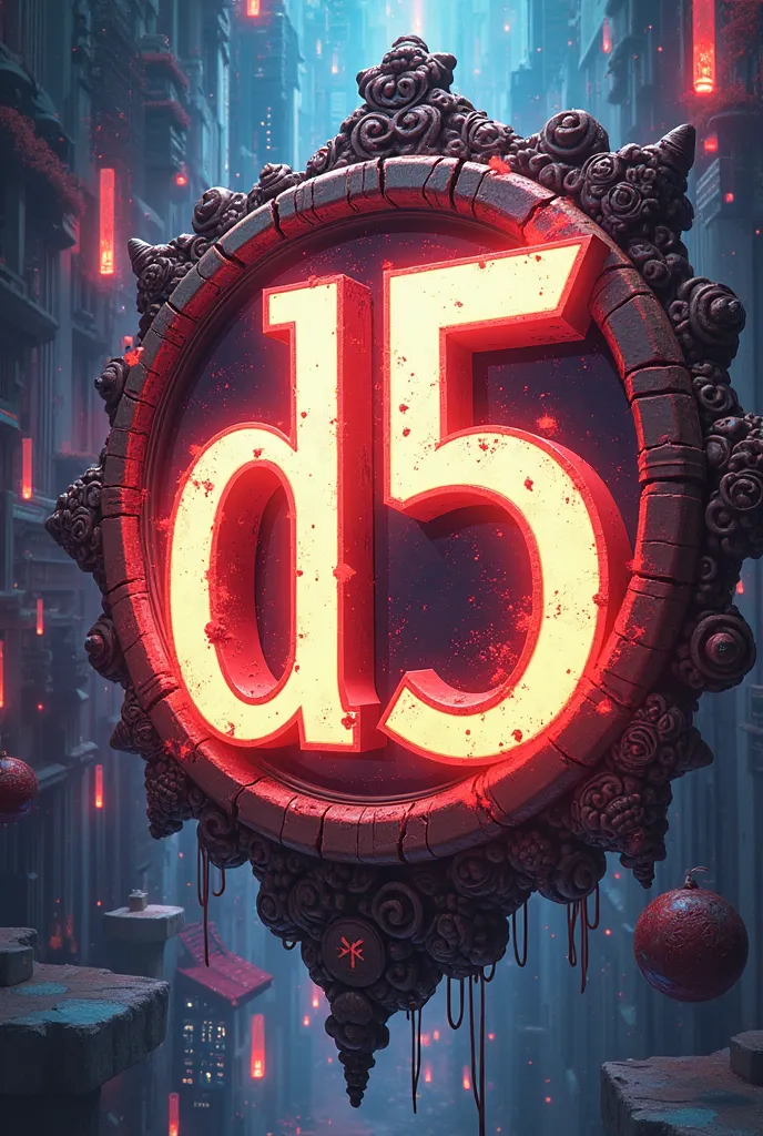 An anime picture with the name D5 in the middle