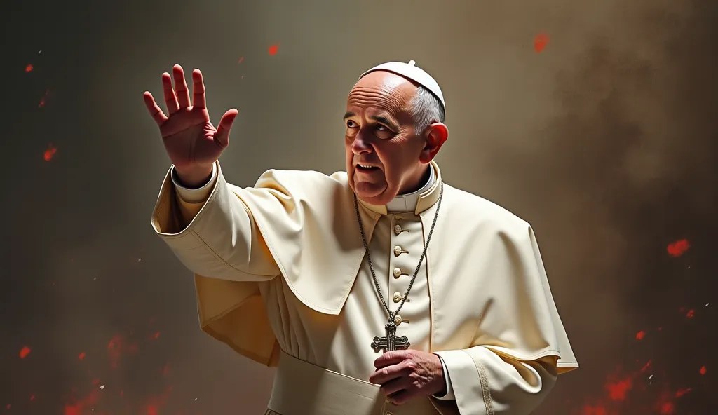 Pope Francis Combating and Destroying Demons