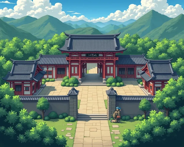 Konoha (Naruto) Description : A ninja village hidden in the forest, with traditional buildings , a large entrance gate and the Hokages monument.highlights: Ninja Academy, Hokage office, Ichiraku Ramen, training camps and protective wall. Do it in 2D for a ...