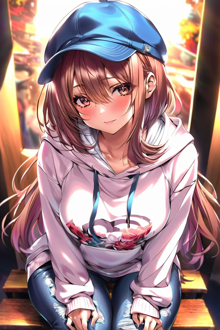 (Top Quality:1.2,  anime artwork ,  anime style on the face,  studio anime , very well detailed,  latest, vibrant, anime coloring, High Contrast,  masterpiece:1.2, Top Quality, Aesthetics at its best), brown hair, beautiful thighs,   Perfect body lines, sk...