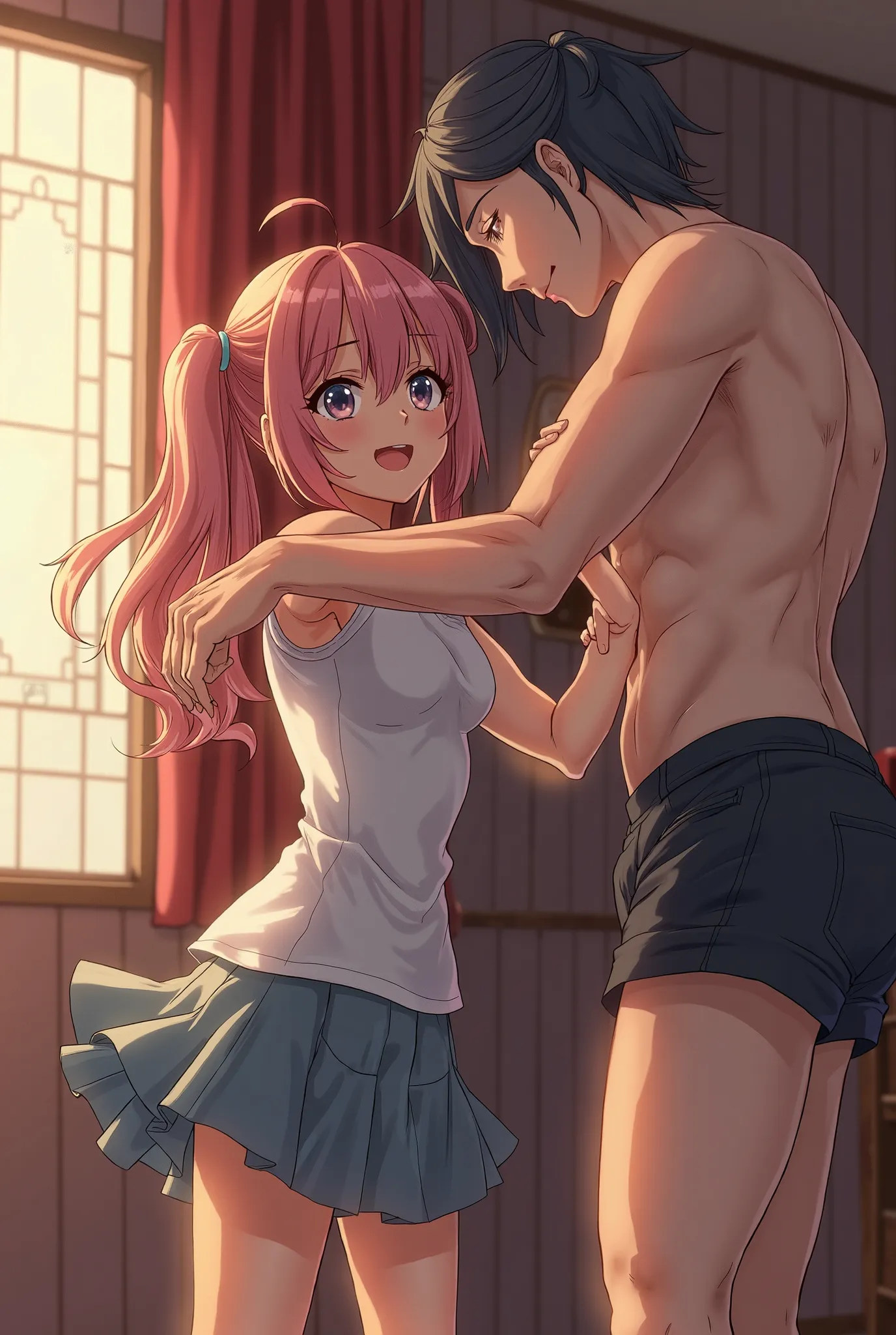 Anime girl getting pounded by dick
