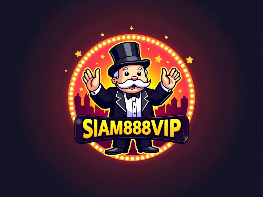 I need a logo for the group, . Those who attend the carnival. The topic of the group is Siam888vip. The villages name should be clearly SIAM888Vip on the logo. , please mark it with "villages". , the Monopoly logo should be on it, with. you can release the...