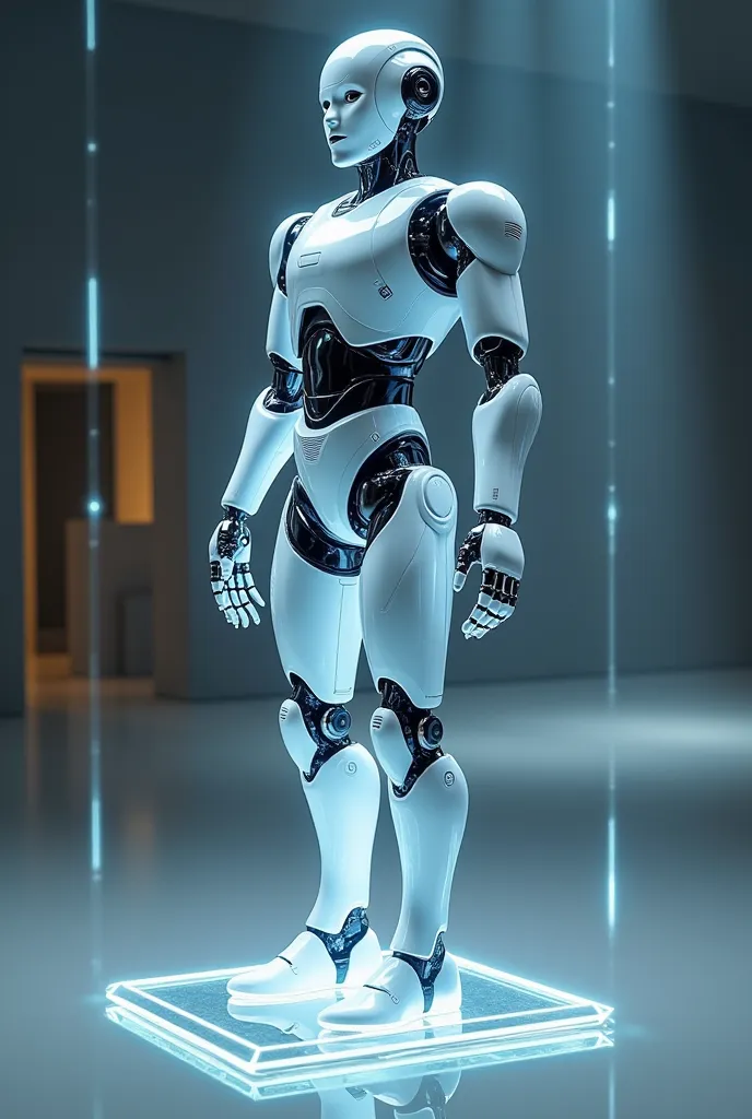 Piala hologram robot asimo