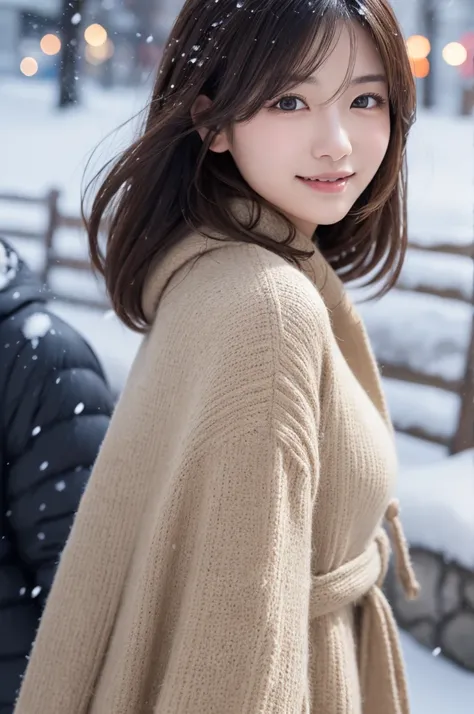   top quality、Genuine、  very well detailed、finely、    oconnor  、     8k Wallpaper、  beautiful Japanese woman walking through the scramble crossing.、    light brown disheveled hair    、   sharp concentration、  Perfect dynamic composition in the foreground、 ...