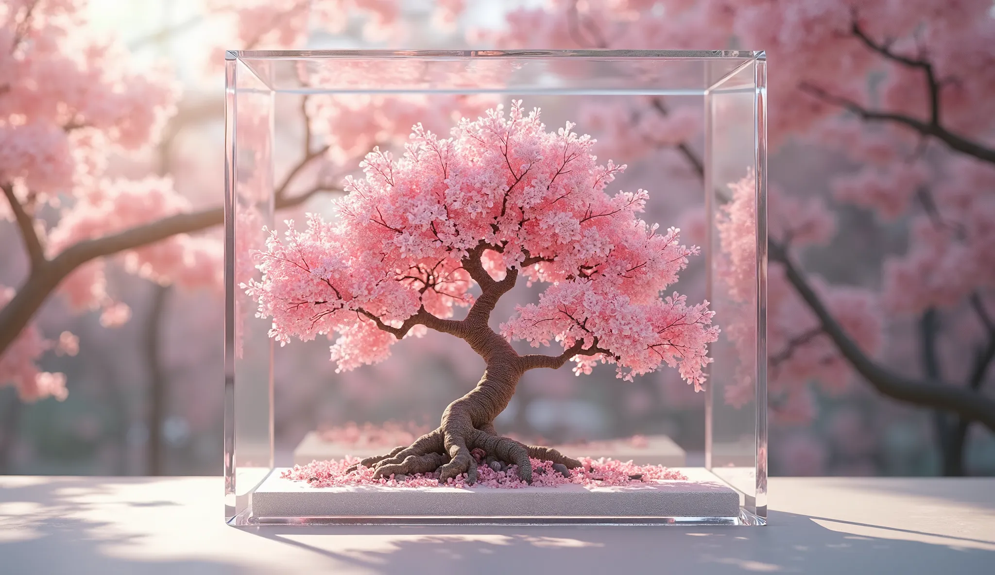 Spring in a Cube