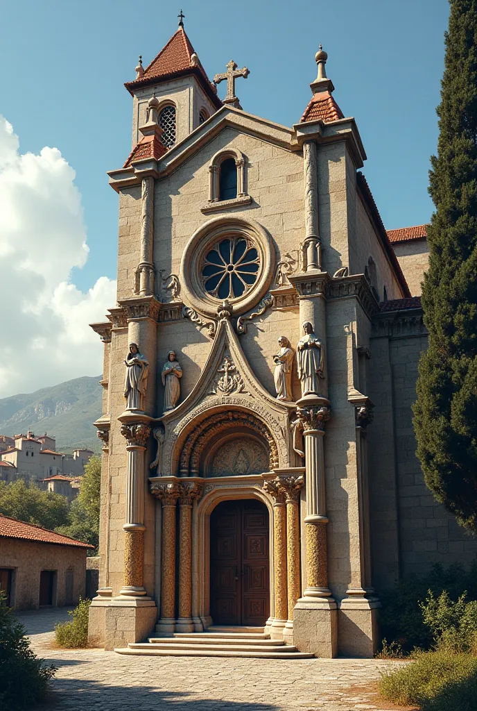 If Penafiel (in Penafiel) If there was a small Romanesque cathedral, how would it be? 