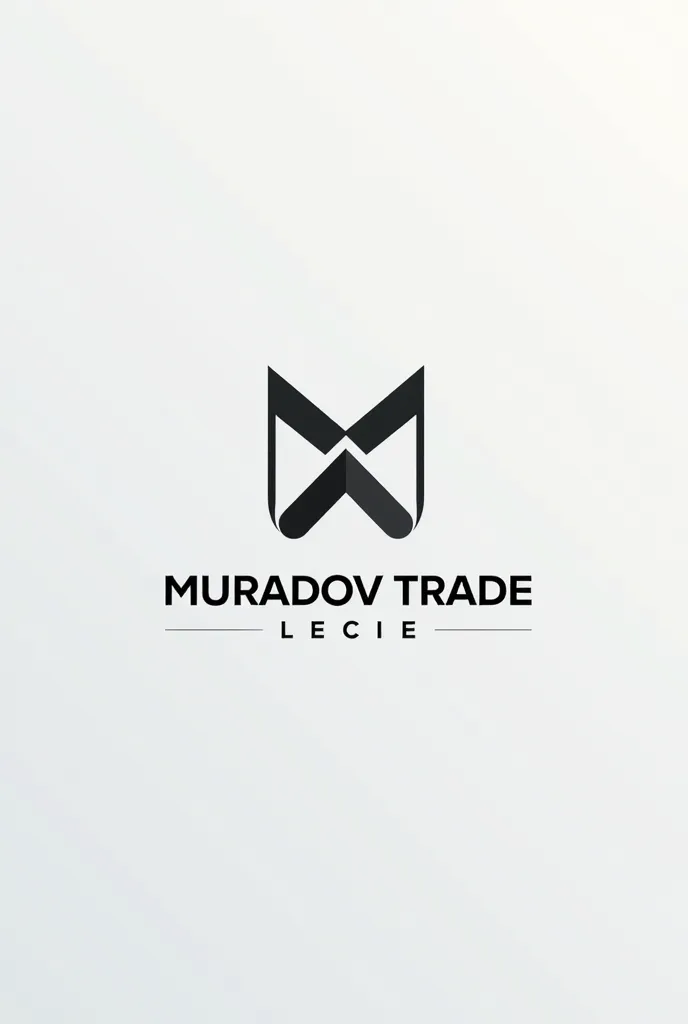 Generate a logo for a trader called Muradov_TradeF