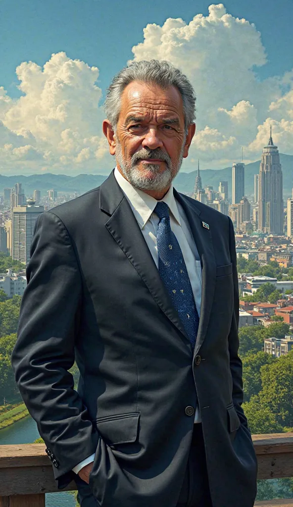 Pesident of brazil, Luiz Inácio Lula da Silva.