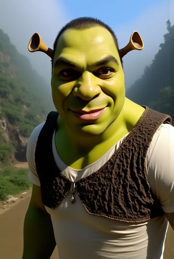 recrie esse homem como o shreck