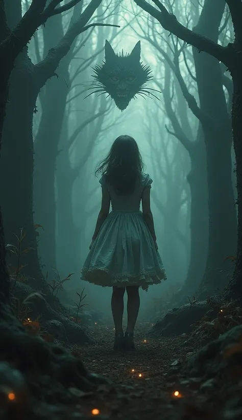 Alice in Wonderland epic, horror