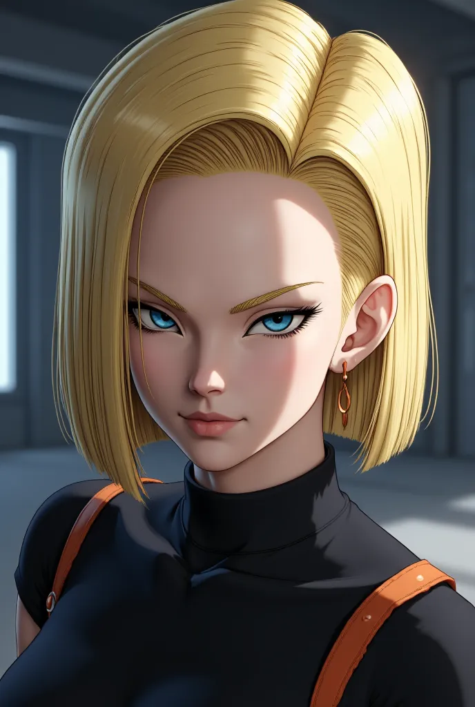 Amanda Seyfried as Android 18 from Dragon Ball Z,  Realistic portrait