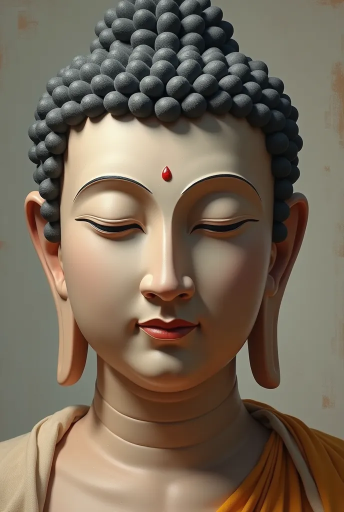 Real Buddha face when he was a human 