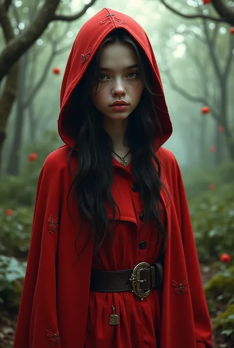 Billie Eilish in and with her in Little Red Riding Hut