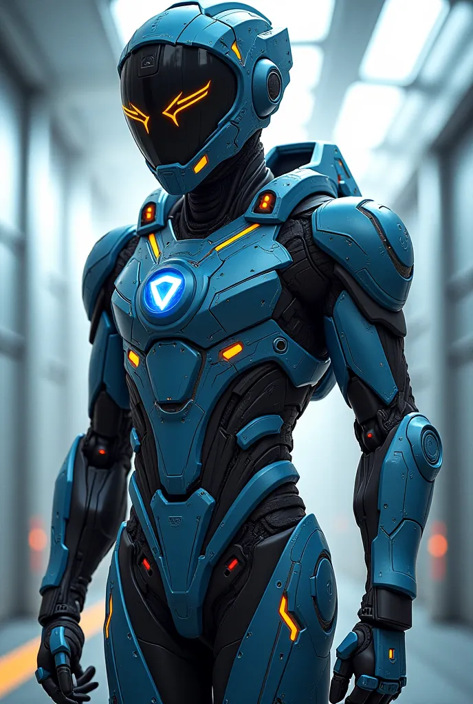 Anime style mech pilot suit with different helmet and same suit for male