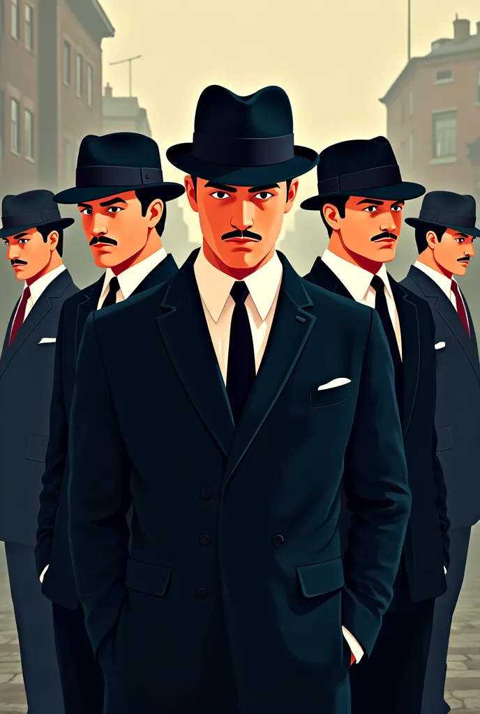 Simpler peaky blinders illustration 