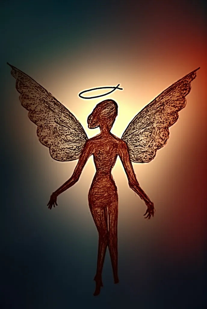 Grate a logo for my site angels journey with this drawing