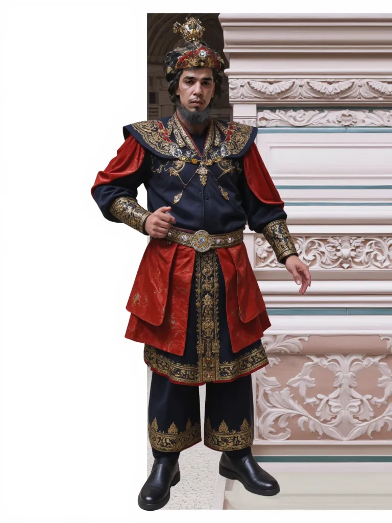 dress up ottoman sultan clothes.
 