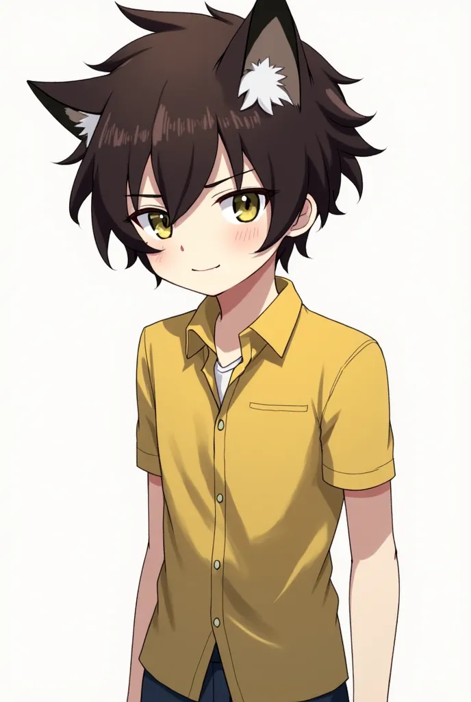 Name:Sunshine
Nickname:Sun
Age: 19
Gender :Male
nationality:Brazilian haircut
clothing style:juminocore
Appearance:
 eye color:honey
skin color:white
hair color:dark brown
hair type:wavy:wolf cut
Height: 176 cm 

