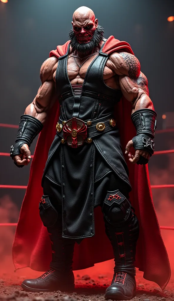 wwe mask kane action figure brough back from the life