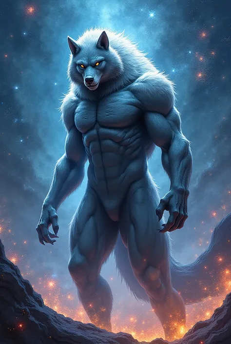 Cover of a comic called Celestial with a mutant werewolf 