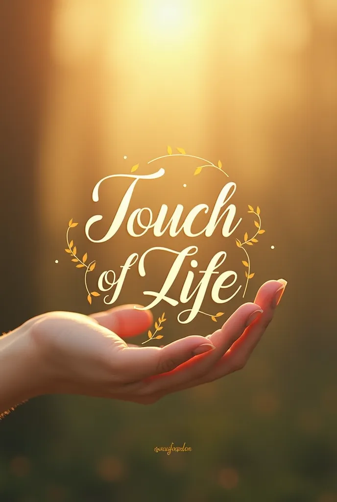 We have a club called Touch of Life, does a club about awareness and health create a logo for this? Let it be just touch of life as the inscription on the logo and let it be the Turkish logo