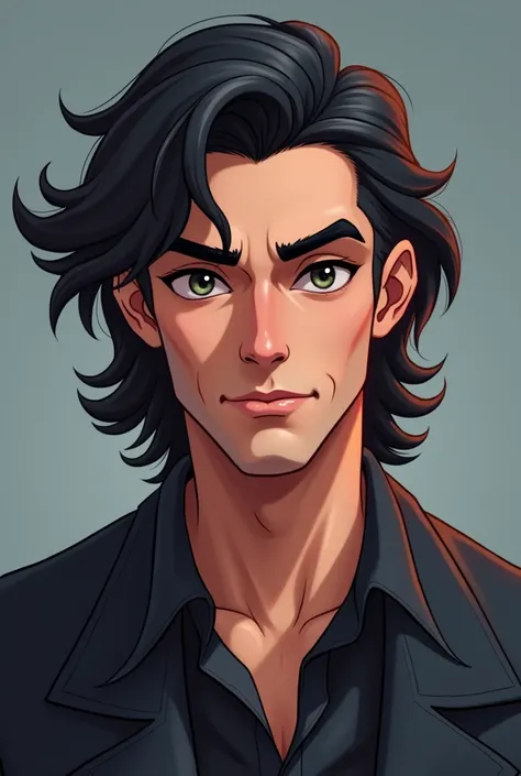 Here’s a prompt you can use to generate a male character for social media, keeping the same face but in different styles or variations:  

**Prompt:**  
"A male character with a strong, confident expression, medium-length dark hair, and a well-defined jawl...