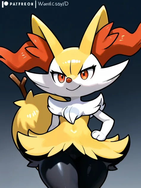 Pokémon Braixen sexy thicc thighs 3D